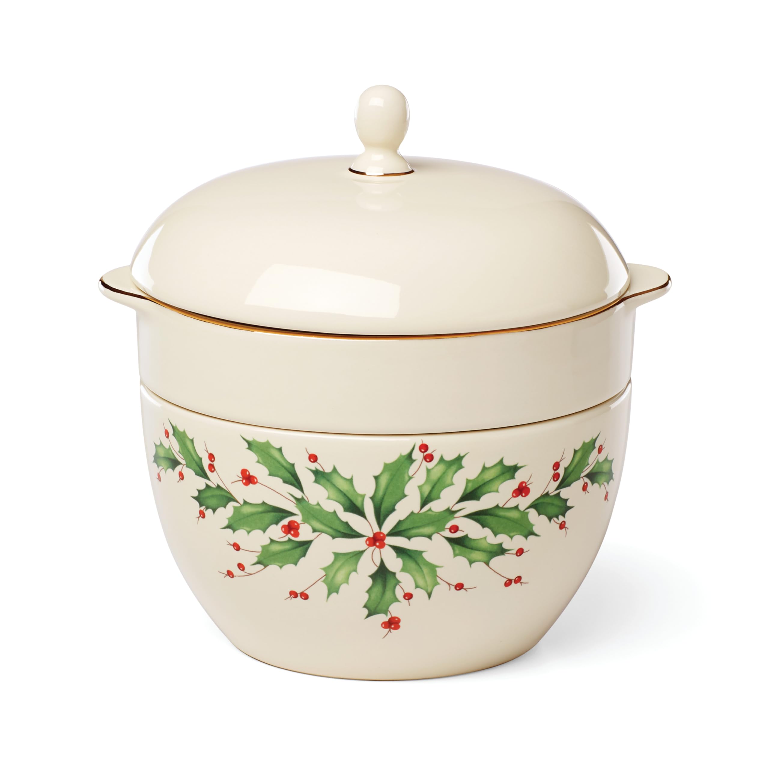 Lenox Holiday Salt & Pepper Set - Gold Accents -20