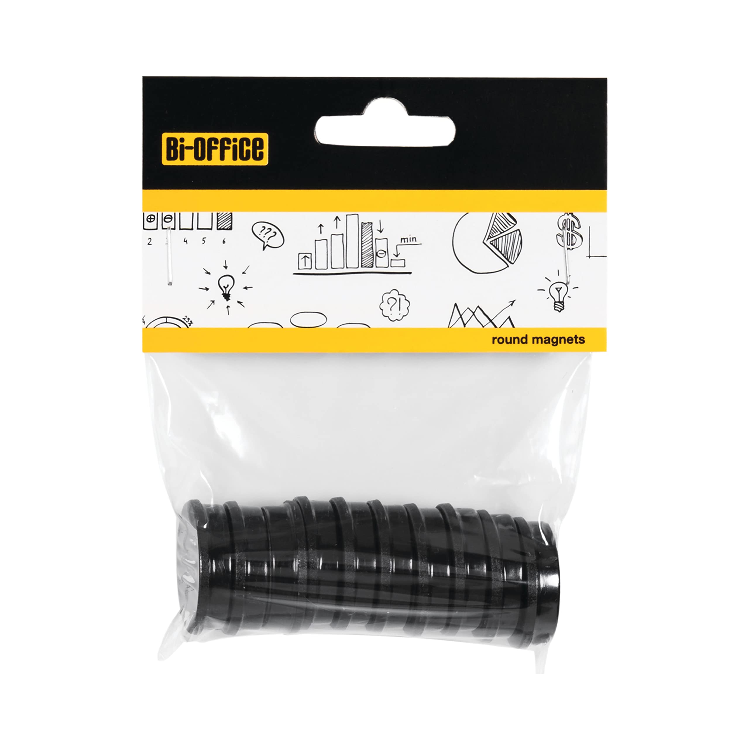 Lot De 10 Aimants Ronds 30 Mm Verts - Pour Tableau Blanc Magnétique - 13