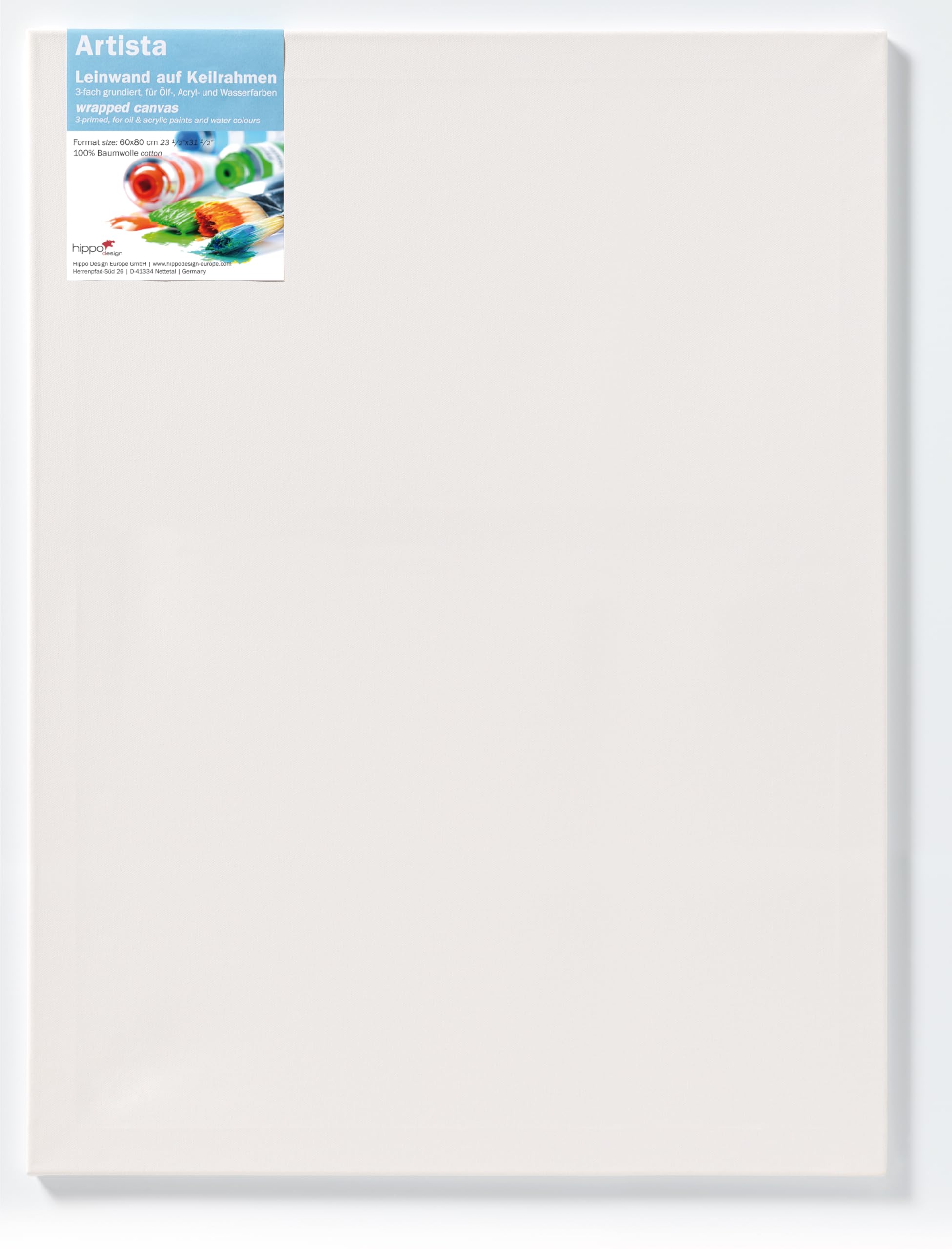 walther design - Lienzo sobre bastidor, 60 x 80 cm, para pintar