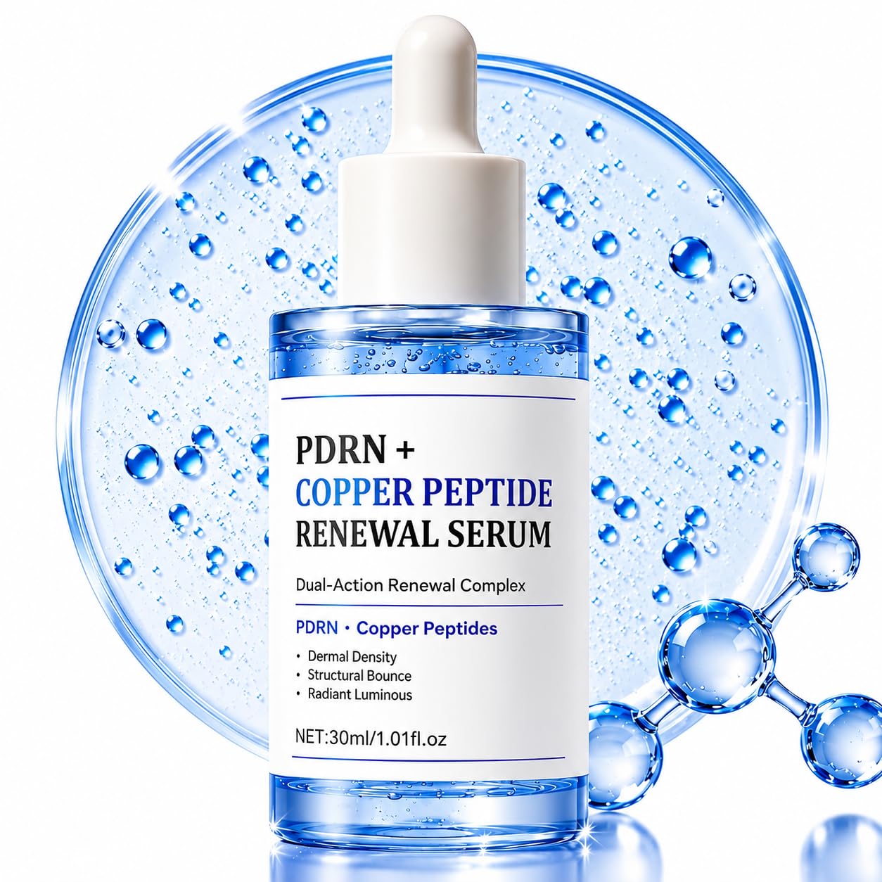 PDRN + Copper Peptide Renewal Serum, 30ml