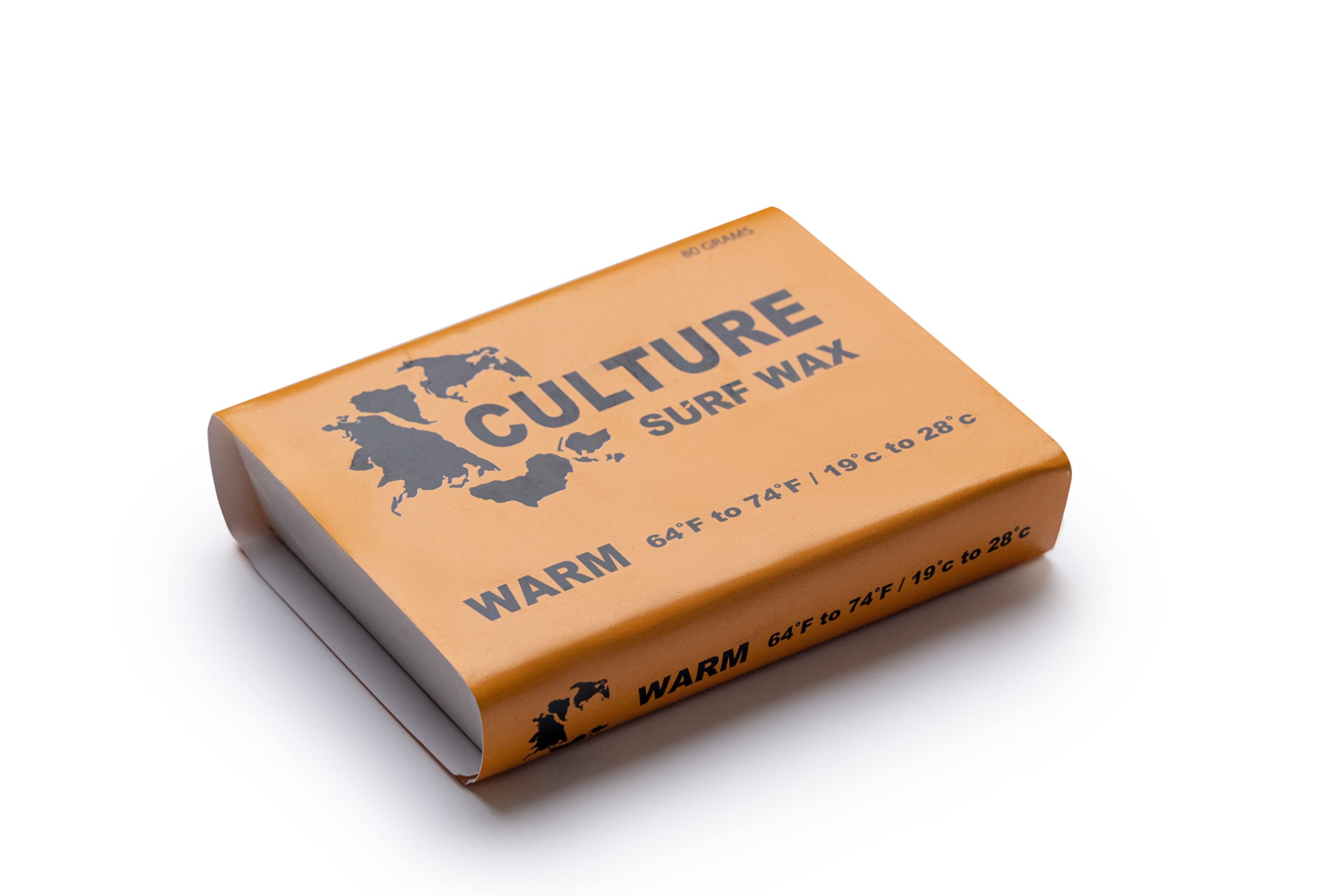 Culture Supply Surfboard Wax ~ 80g Bars | 6-Packs and 84 bar Cases | Tropical/Base | Warm | Cool | Cold | Wax Comb Included