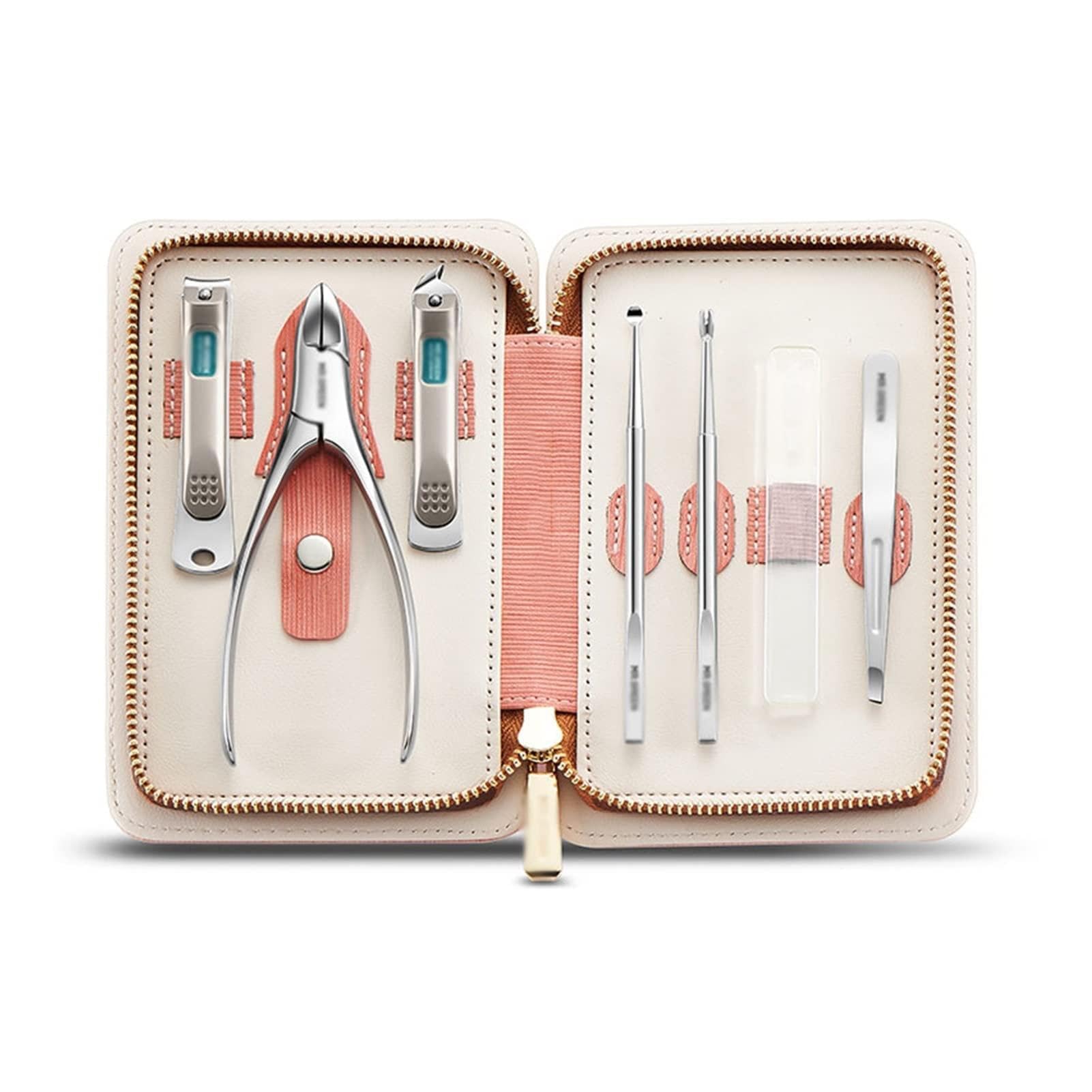 Manicure Set Pedicure Sets Nail Clippers Tools Steel Professional Cutter Travel Kit E