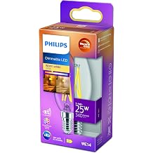 Philips Candle & Lustre Dimmable [Energy Class D]