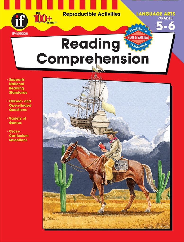 Carson Dellosa | Reading Comprehension Workbook | 5th-6th Grade, 128pgs (The 100+ Series(tm))