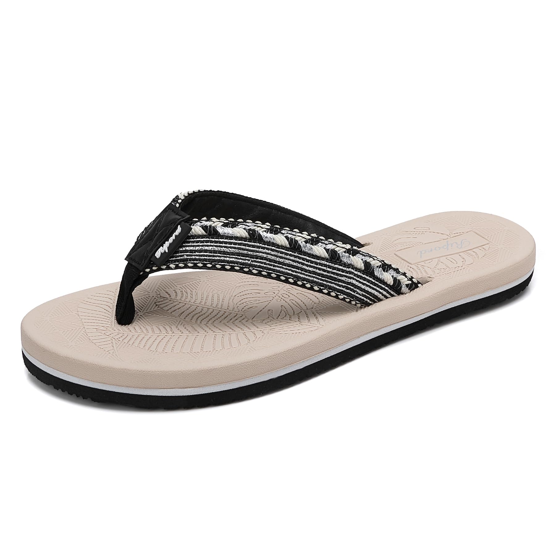 Ripord Damen Zehentrenner Bequeme Rutschfeste Flip-Flops