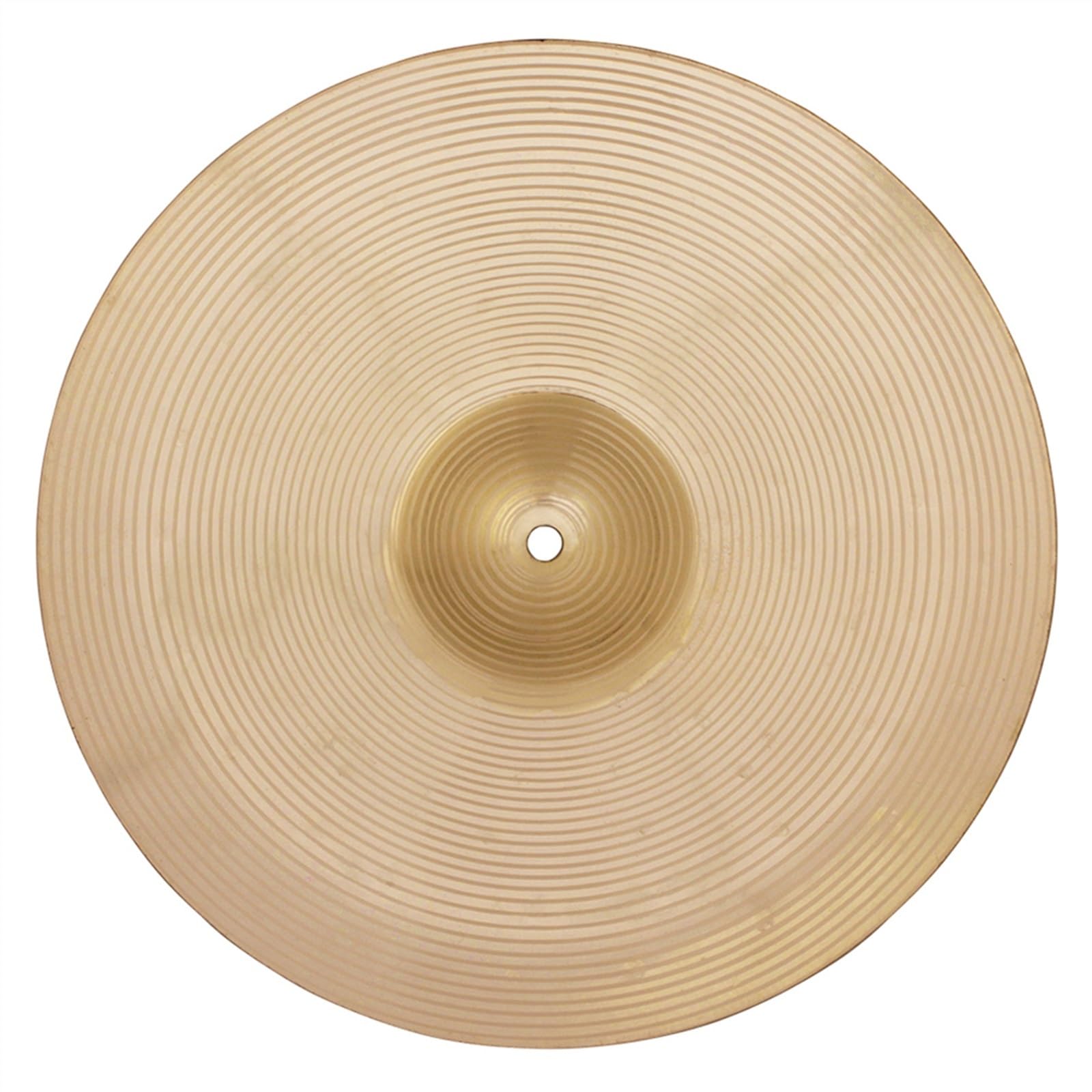 Drum Set Cymbals Accessori Per Strumenti A Percussione Jazz Drum Music Tools Stepping Crash Cymbal Piatti per principianti (Color : 12 Inch)