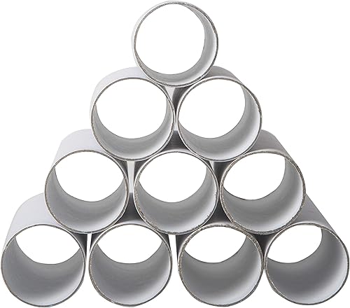 Miniatura 4 de Paquete de 30 rollos para manualidades, tubos de cartón grueso para manualidades, tubos redondos de cartón, tubos para manualidades, tubos redondos