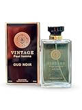 VINTAGE Pour Homme OUD NOIR Eau De Parfum for Men 3.4 Fl Oz - Daytime Casual Wear