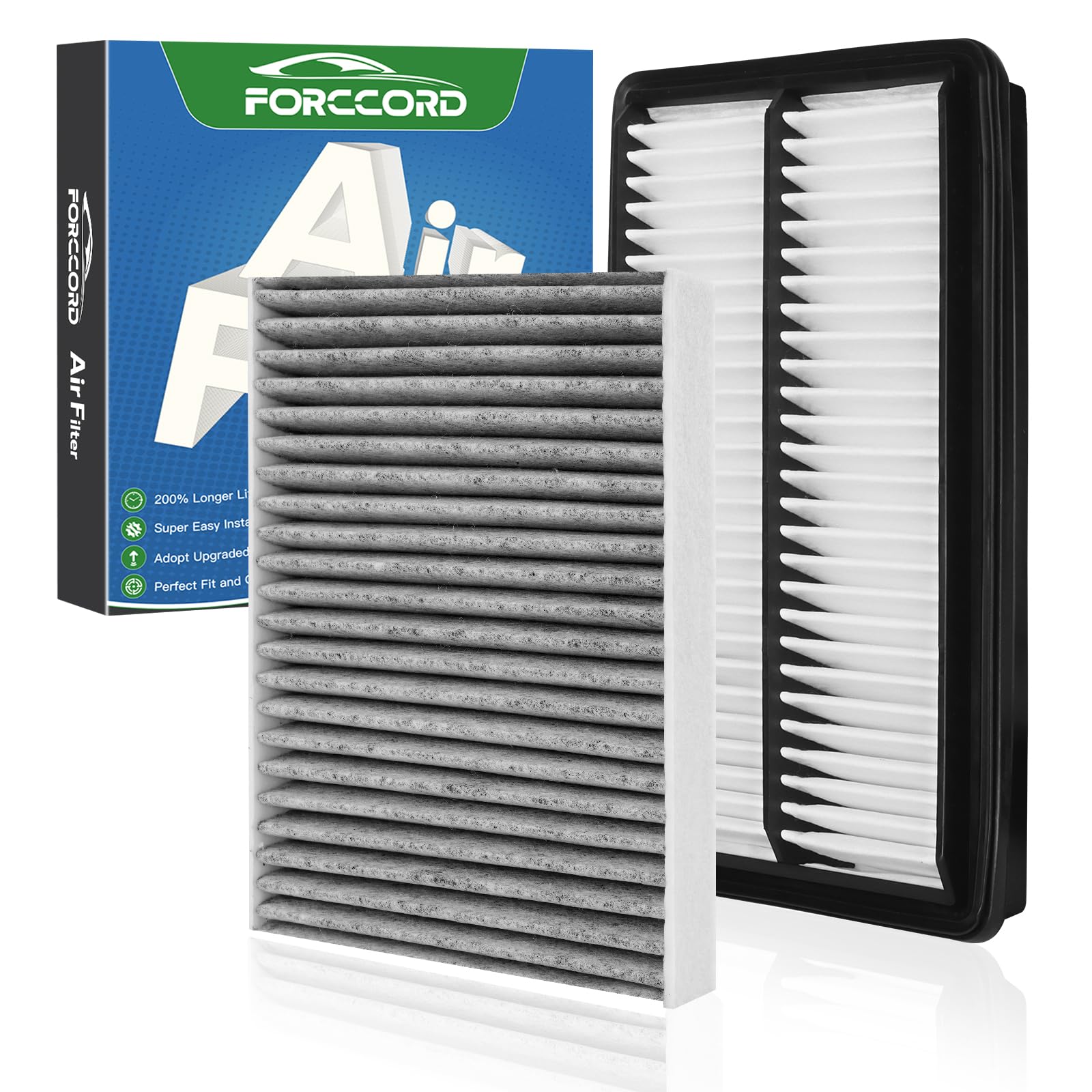 Cabin &amp; Engine Air Filter Kit for Honda Odyssey 2018-2026 (3.5L V6)