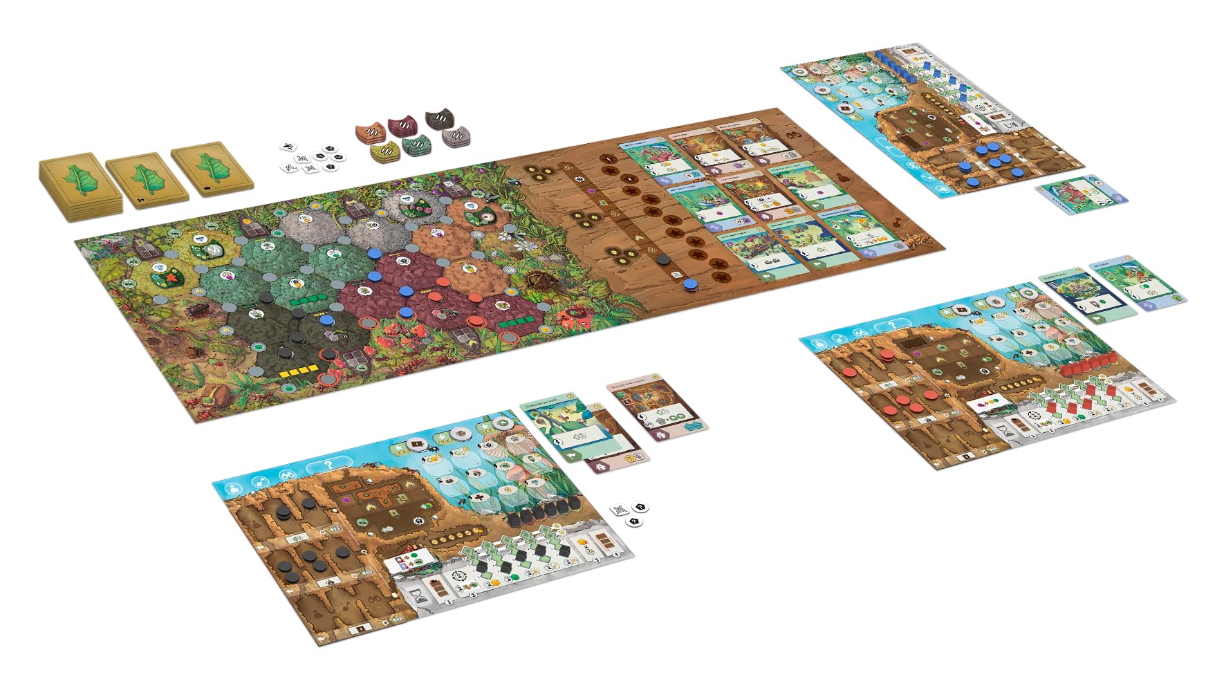 Cranio Creations - Ants - mrówki do podboju ogrodu - 2-4 graczy, 90 min - gra dla ekspertów - wiek 13+ - wydanie włoskojęzyczne