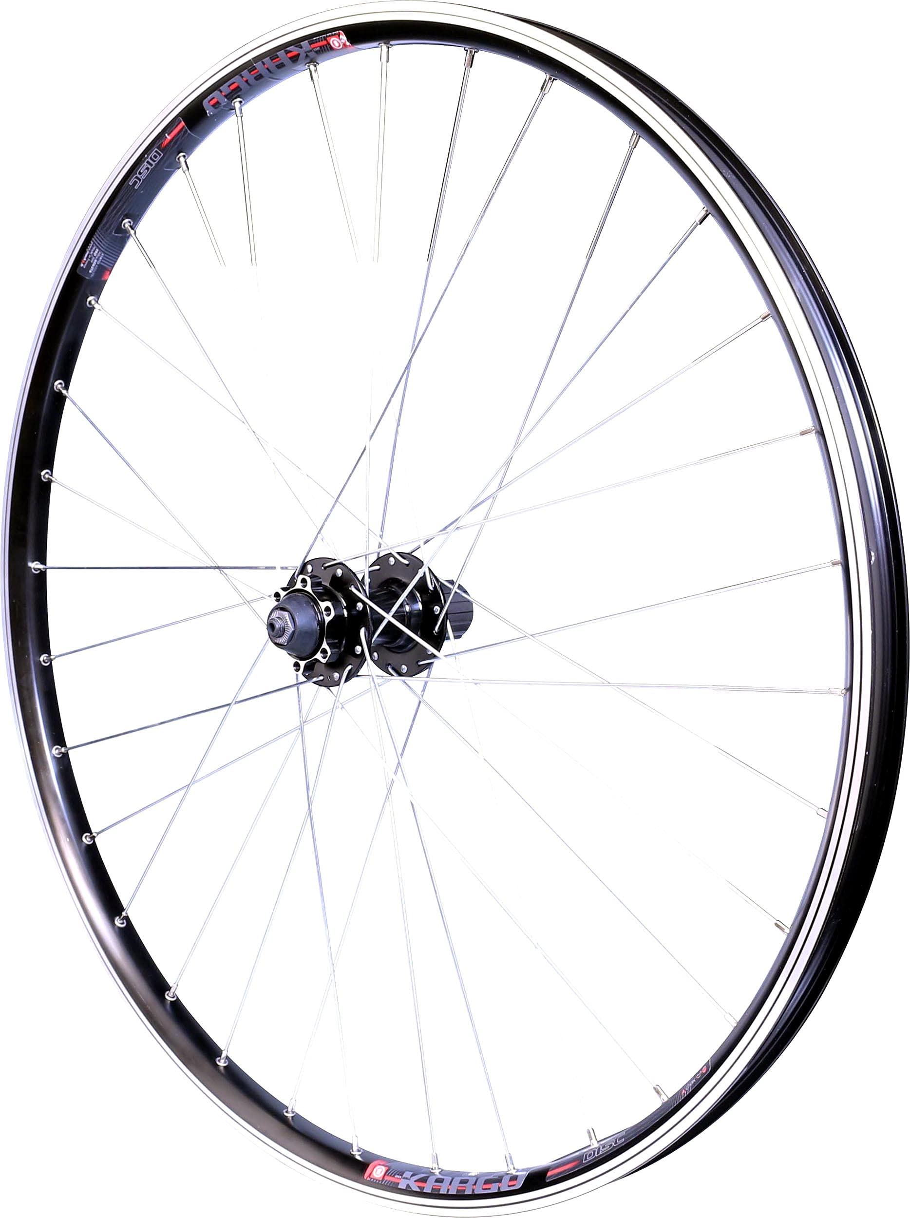 Roue Arrière VELOX Mach1 Kargo – 28", Disque, K7 9/10/11V Shimano, QR 9x135mm, Pour Vélo Cargo