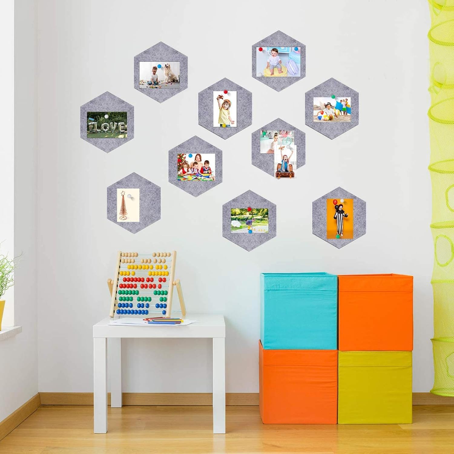 Thumb Tacks for Cork Board 300-Count, 10 Assorted Colors, Decorative Push Pins for Bulletin Board, Corkboard, Poster, Marking Maps, Notice Boards, Pictures : Office Products