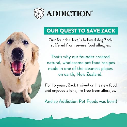 Vista 9 de Addiction Meaty Bites - Golosinas hipoalergénicas para perros - Hecho en Nueva Zelanda - Alto contenido de carne - Sin gluten y granos - Golosinas