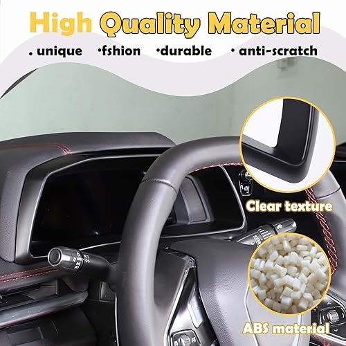 Miniatura 10 de Marco de cubierta para panel de instrumentos compatible con Chevrolet Corvette C8 2020-2023, marco de cubierta de panel de salpicadero, accesorios