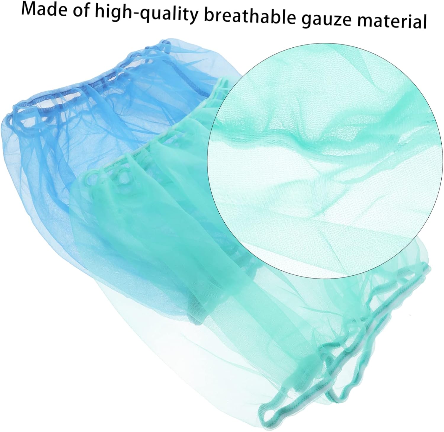 2pcs Bird Cage Cover Gauze Birdcage Accessories for Parakeet and Cockatiel Easy to Net Covers to Keep Your Bird Environment Tidy and Comfortable
