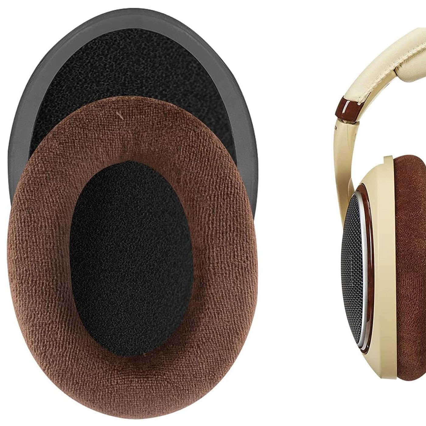 Amazon.co.jp: LUYING イヤーパッド hd599 互換性 パッド ゼンハイザー