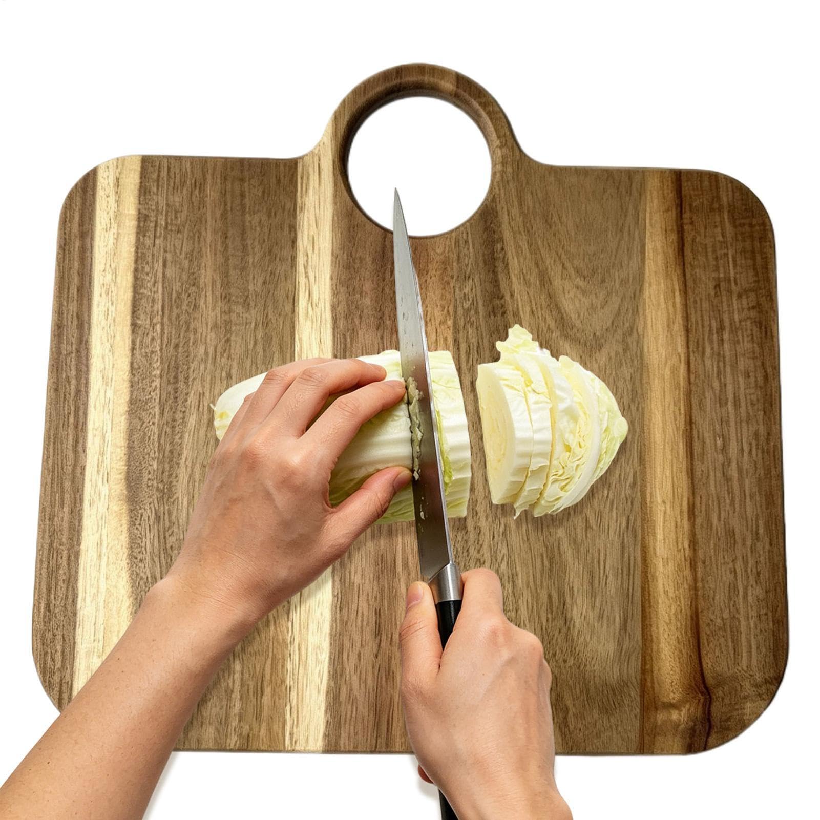 Tagliere in Legno Forma Di Sacco Antiscivolo Display Da Cucina