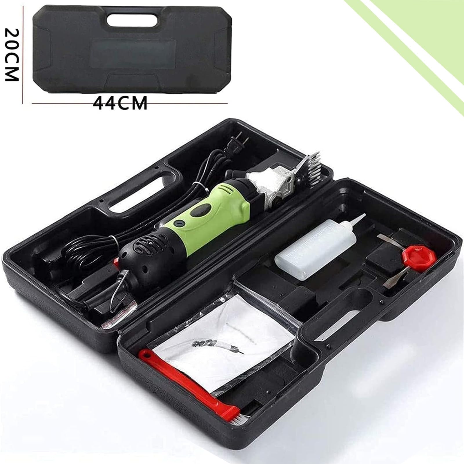 Cesoie Elettriche Professionali per Pecore, Tosatrice per Bestiame Agricolo, Tosatrice per Cavalli, Kit Elettrico per Toelettatura Animali,per Bovini Equini Capre Pony,220V