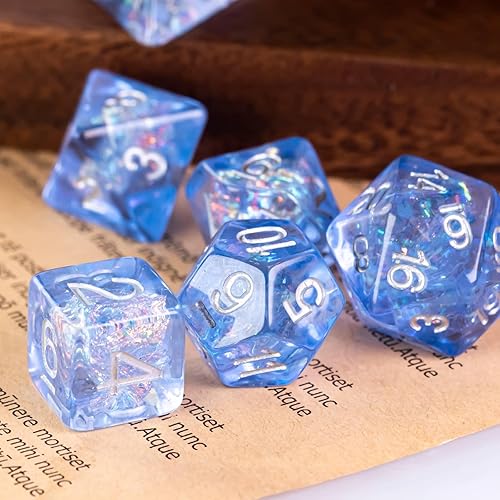 Miniatura 167 de UDIXI - Juego de dados poliédricos DND; juego de dados para Dungeons & Dragons, dados de calavera para DND, RPG, MTG y otros juegos de mesa