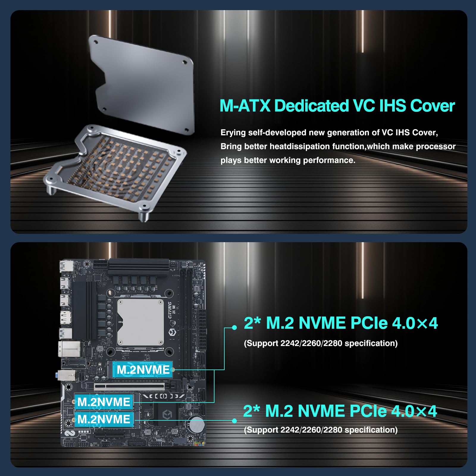 Amazon.com: ERYING CPU Motherboard Combo, Intel Core I9-13980HX