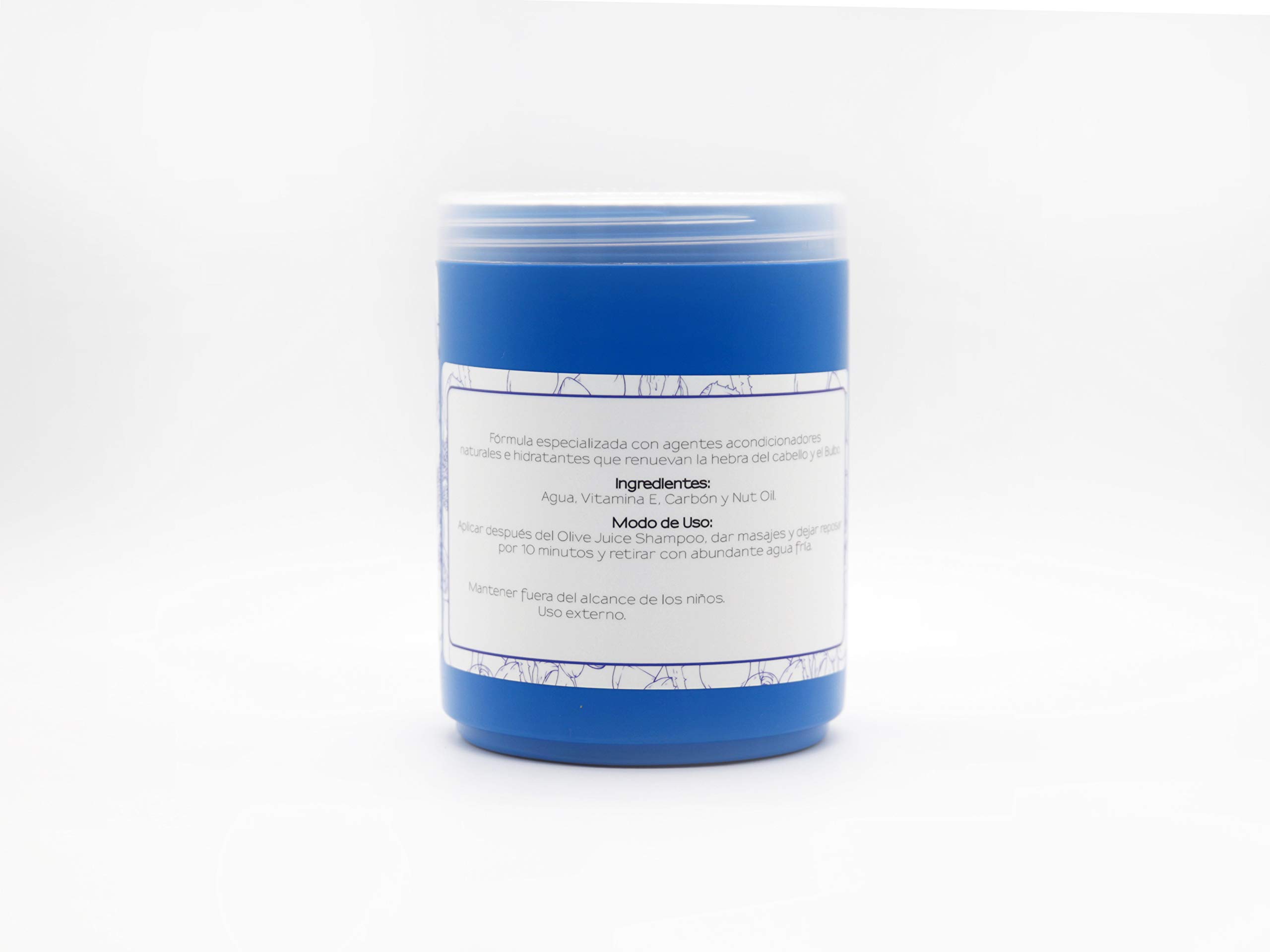 DEYA - Máscara de carbón activado activado para hidratación profunda y reparación del cabello muy dañado y puntas abiertas (16 onzas) 2