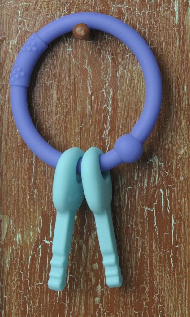 Teethease Liva Little Keys Dark Blue & Aqua