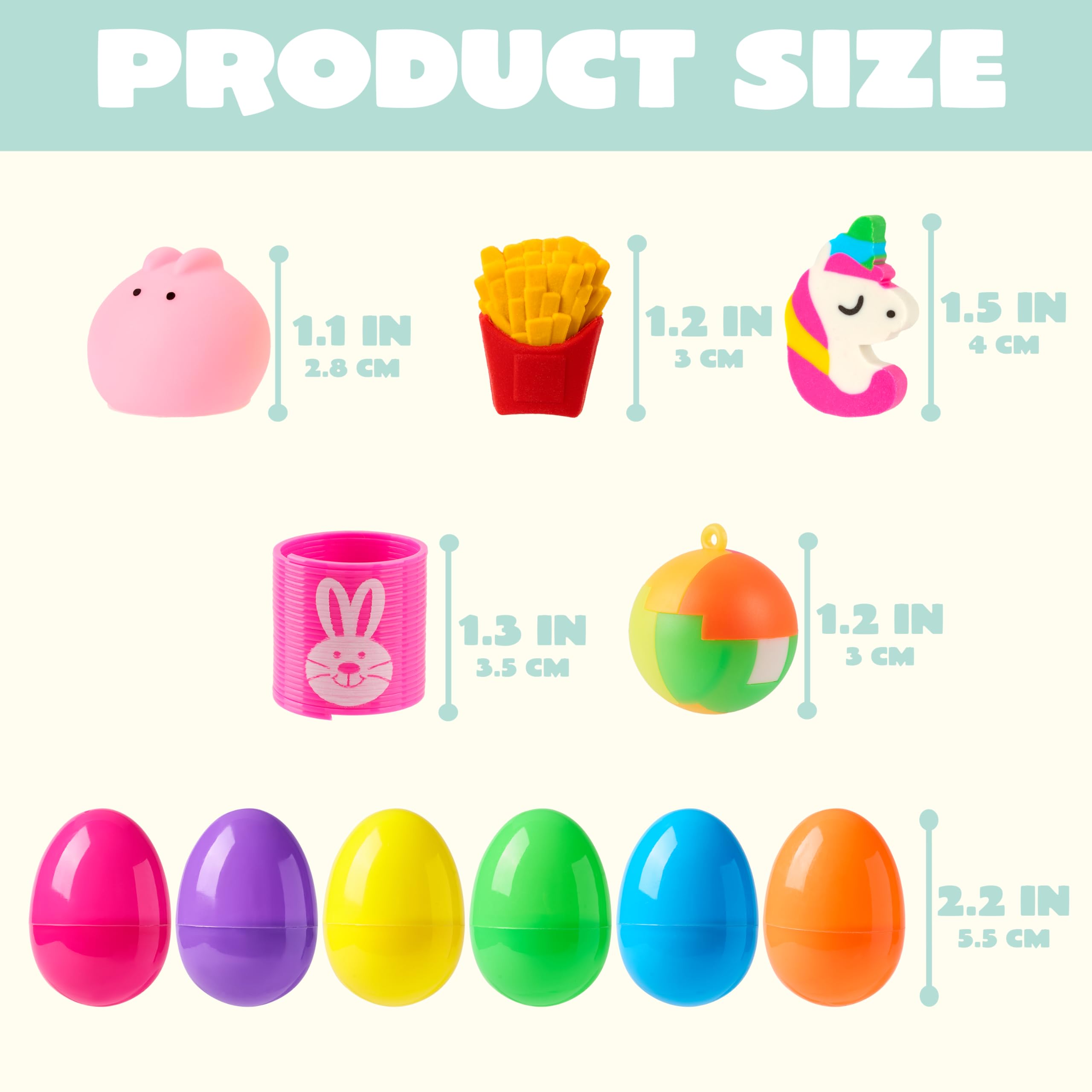 Amazon.com: JOYIN 200 PCS Prefilled Easter Eggs with Assorted Toys