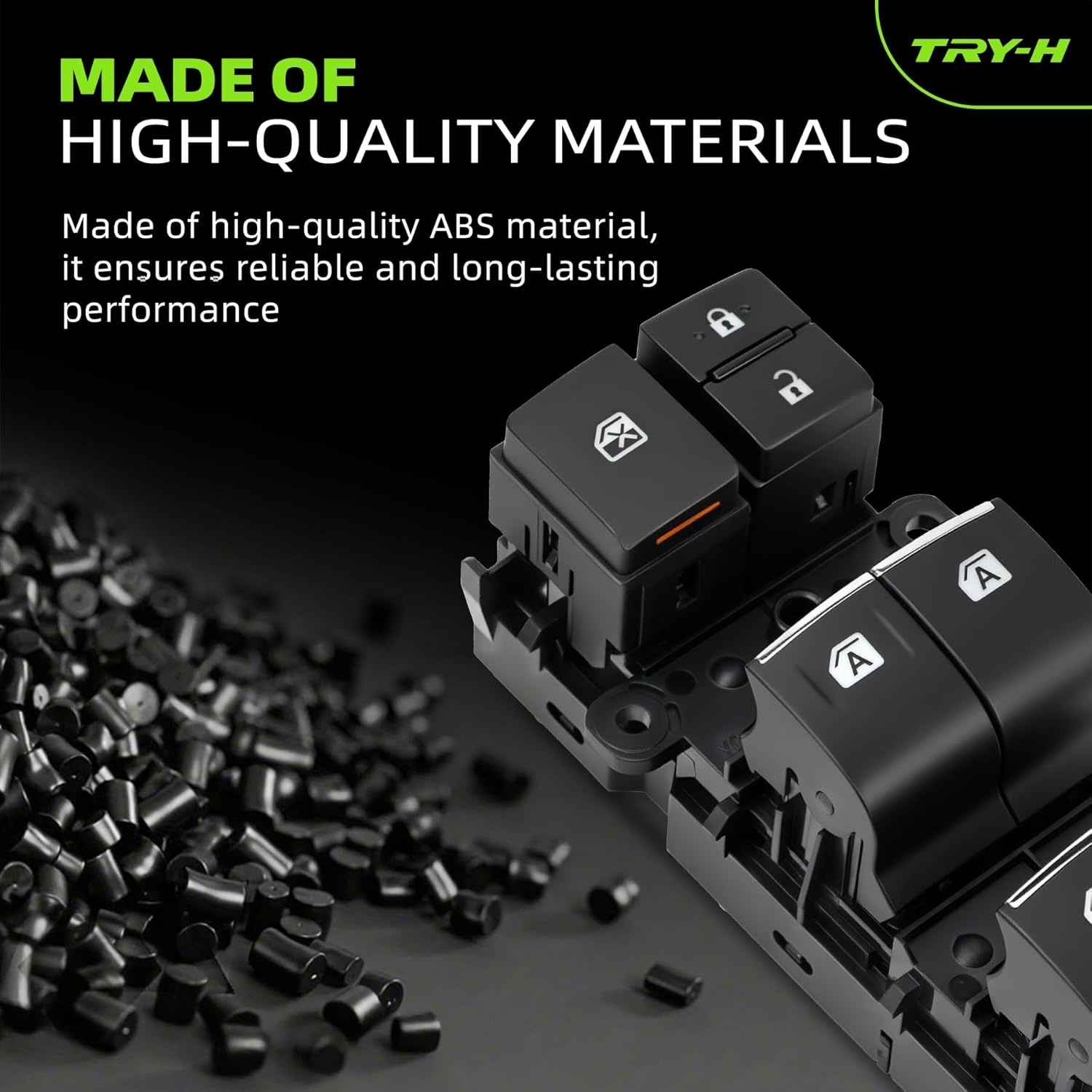 84040-06070 Driver Side Master Power Window Switch Compatible with Toyota C-HR 2.0L 2018-2019 Camry 2.5L/3.5L 2018-2020 Auto Window Control 20 Pins Replace Parts 8404033170
