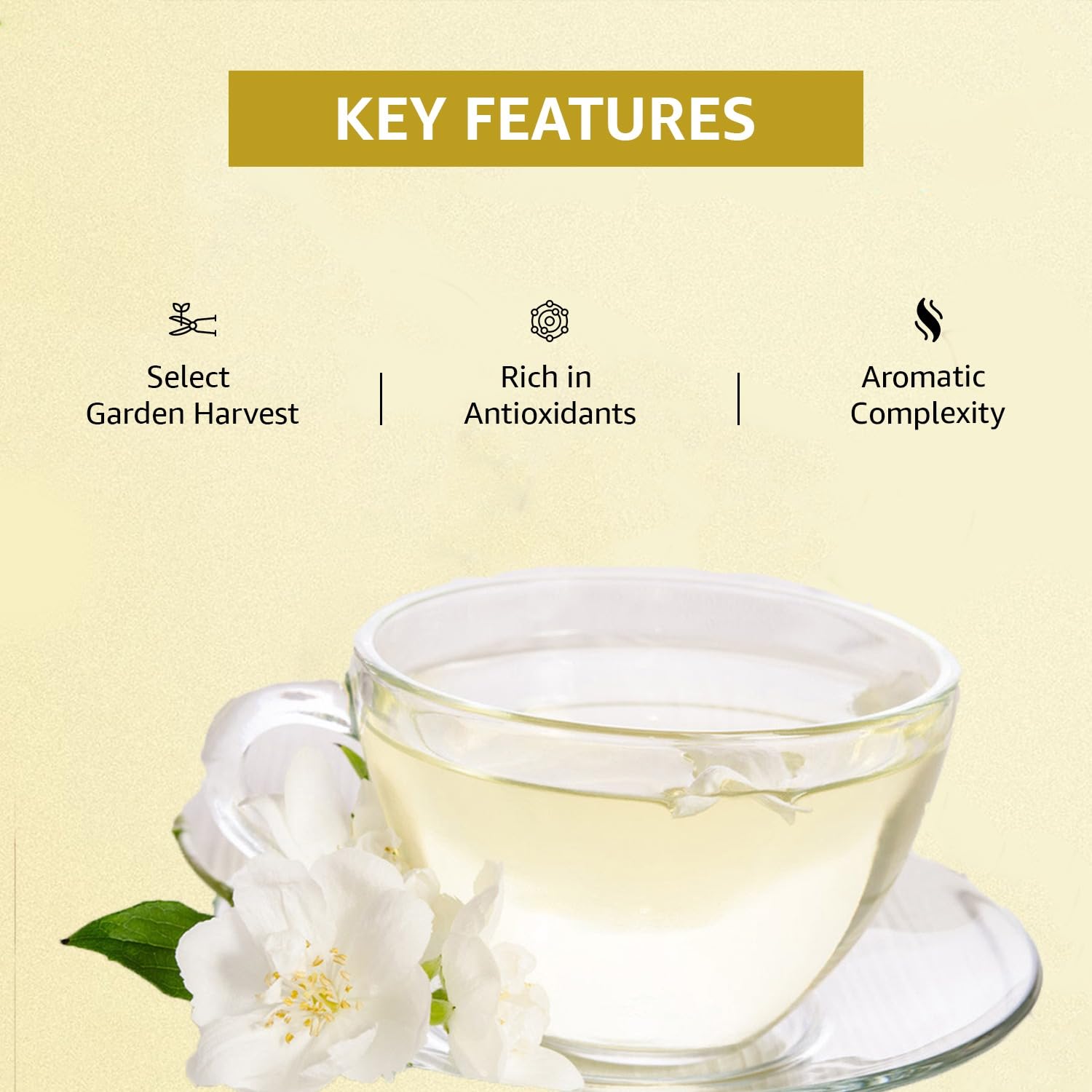 Golden Tips Darjeeling Pyramid White Tea Bag (20 cups, 30 Grams) - Image 2 thumbnail