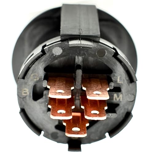 Miniatura 9 de HD Switch - Paquete de 2 - Interruptor de llave de encendido para John Deere Scotts Sabre GY00191 con 4 llaves y 2 mosquetones gratis