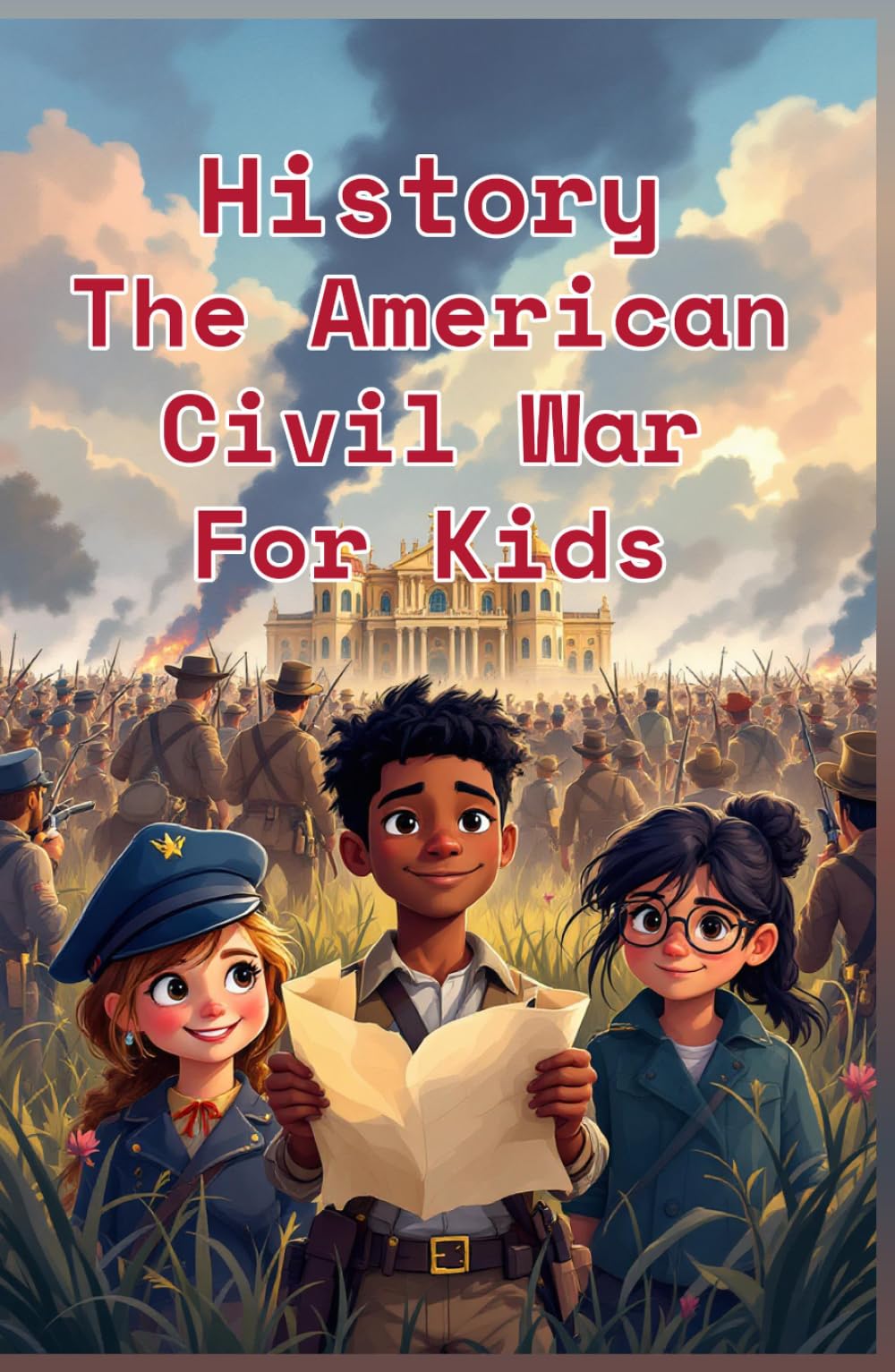 History The American Civil War for Kids: True Stories of Battles, Soldiers, Slavery, and a Nation Divided — Ages 8–12 (History Basic For Kids)