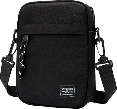 Small Crossbody Bag Shoulder Bag For Men, Women Mini Messenger Bag Water Resistant Satchel Bag for Work Travel