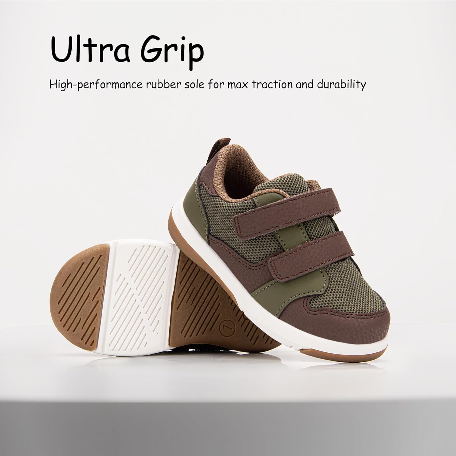 SKYWHEEL Toddler Boys Girls Tennis Shoes Kids Slip On Barefoot Shoes Wide Casual Walking Running Sneakers for Little Kids - Image 3