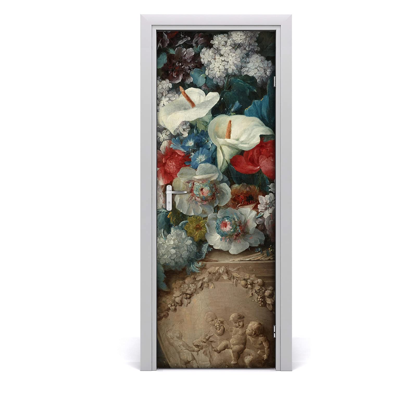 Autocollant de porte mural magic-stick 70x200cm étiquette hydrofuge