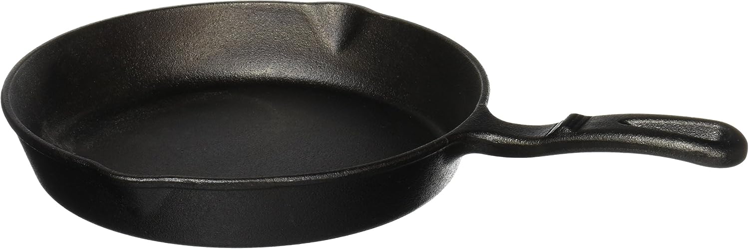 MEKBOK Pre-Seasoned Cast Iron 3 Piece Skillet Set