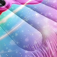 Vista 49 de Black Blue Butterfly Comforter Set for Girls Women,Boho Butterfly Sun and Moon Mandala Printed Bedding Set with 2 Pillowcases(Black Blue Twin)