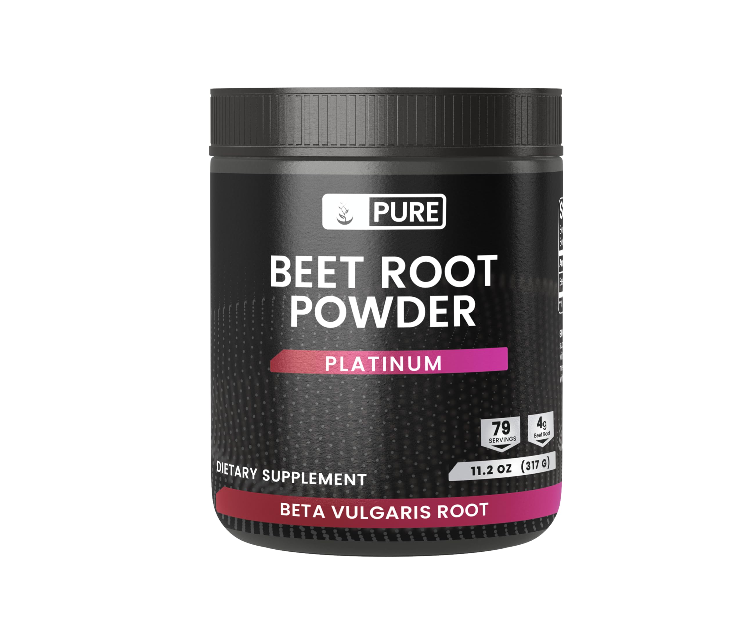 PURE ORIGINAL INGREDIENTS Pré-treino de pó de beterraba 4.000 mg, 317,5 g