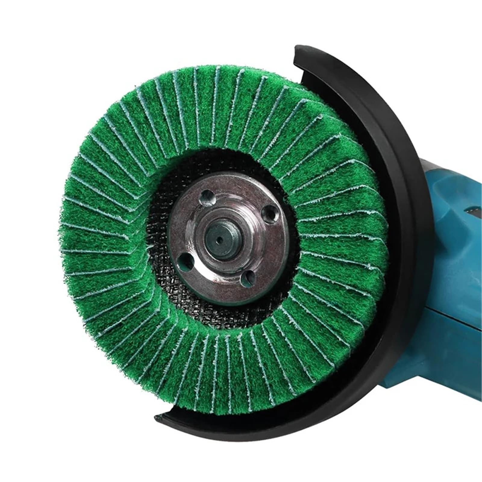 Fächerschleifer 3–10 Stück 4,5 Zoll 115 mm Lamellenpolierscheibe | Polierscheibe mit 120er Körnung for Winkelschleifer for Polieren von Metall(10 pieces)