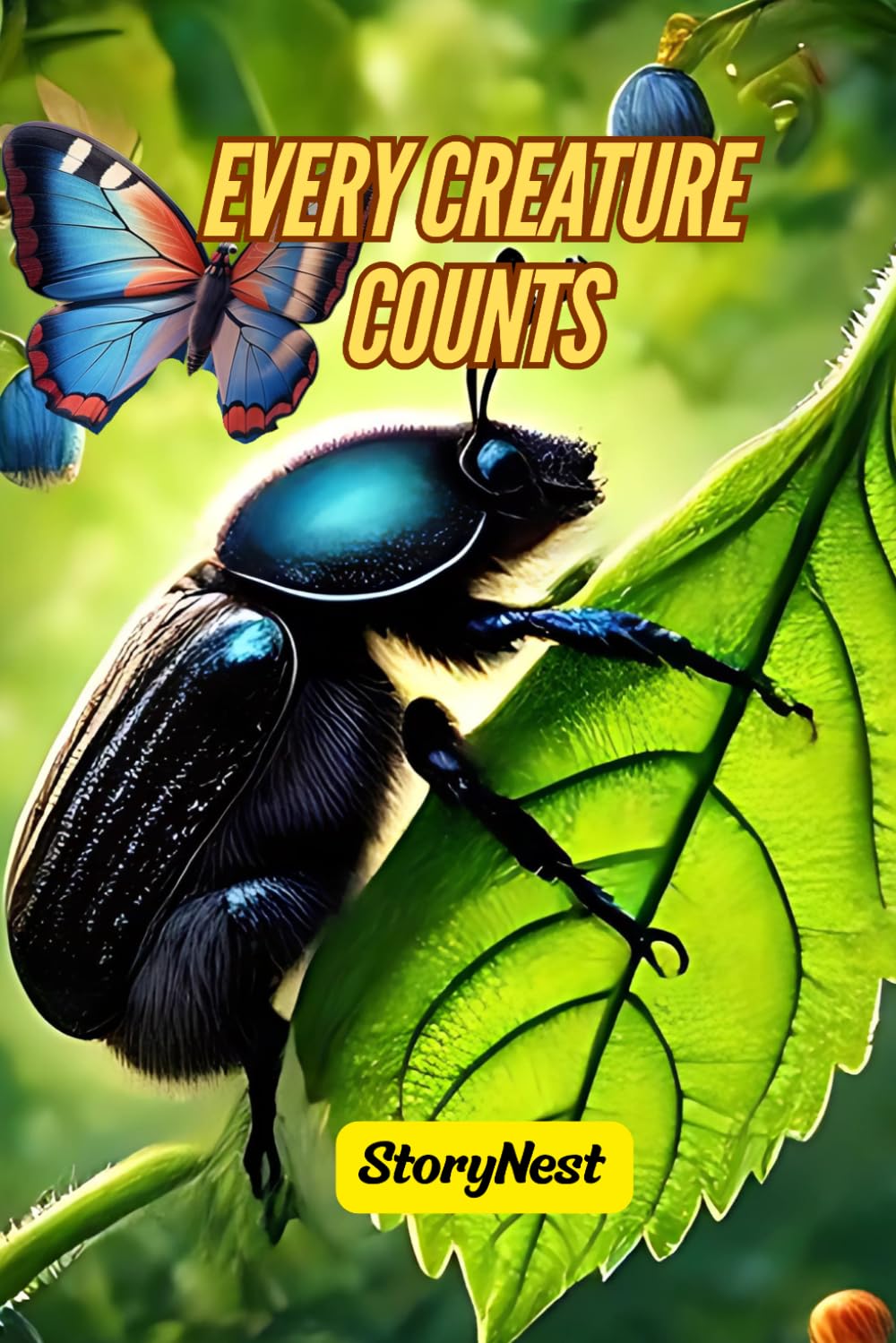 Every Creature Counts: A Heartwarming Children’s Story About Kindness, Teamwork, and Nature: A Short Moral Story for Kids About Friendship, Responsibility, and the Importance of Every Living Being