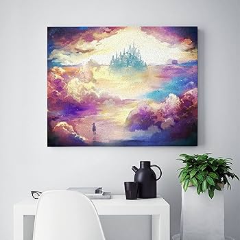 Amazon | カラフル世界 遥かな理想郷 数字油絵 数字キット塗り絵