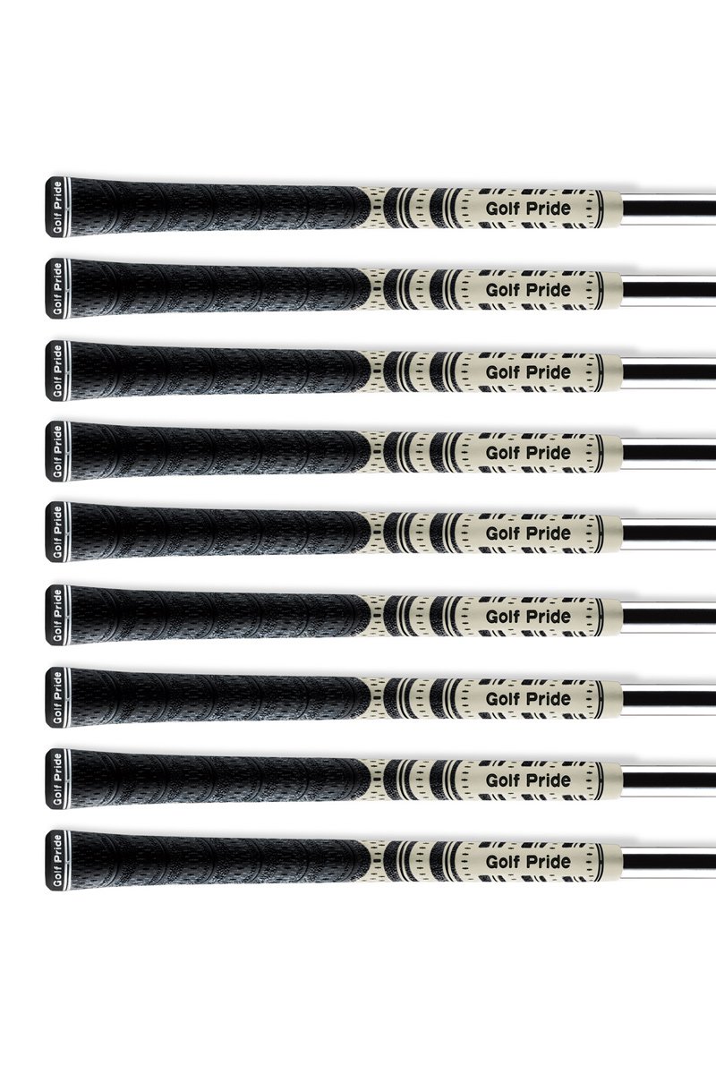 Set of 9 - Golf Pride Multi Compound Family (Standard White)