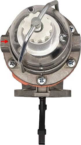 Miniatura 2 de TTParts - Bomba de combustible de repuesto para MB GPW Willys Ford WWII Jeep G503 CJ2A CJ3A con imprimación manual