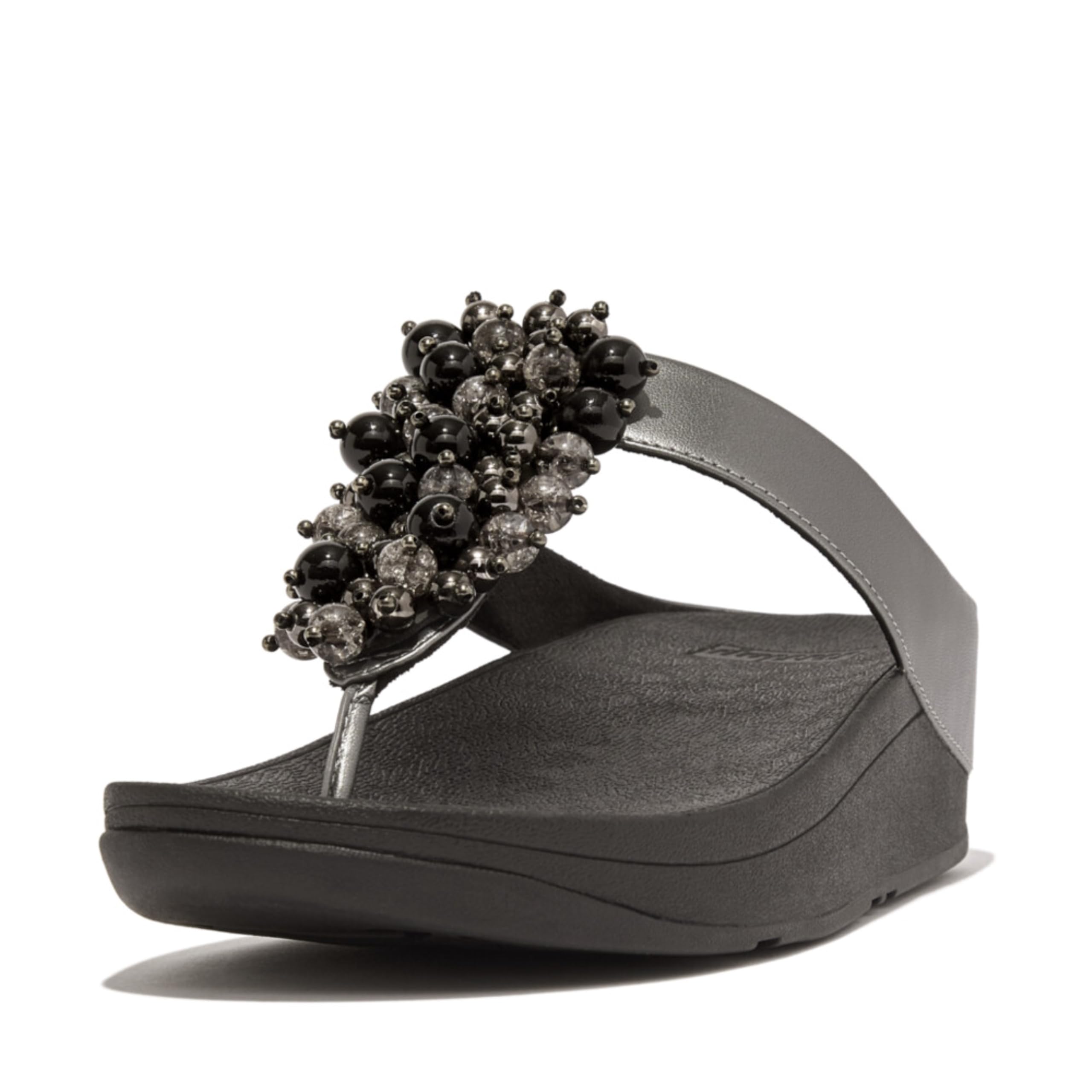 Fitflop Women's Lulu Toe Post-Leather Toe Support Sandals