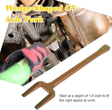 Bonbo 12020-2 Piece Axle Popper Kit Inner CV Axle Removal Tool Set Fit for Front Wheel Drive Vehicles, Remove Most Vehicles Half-Shaft Drive Axles & Fix Damaged CV Joints(2 PCS)