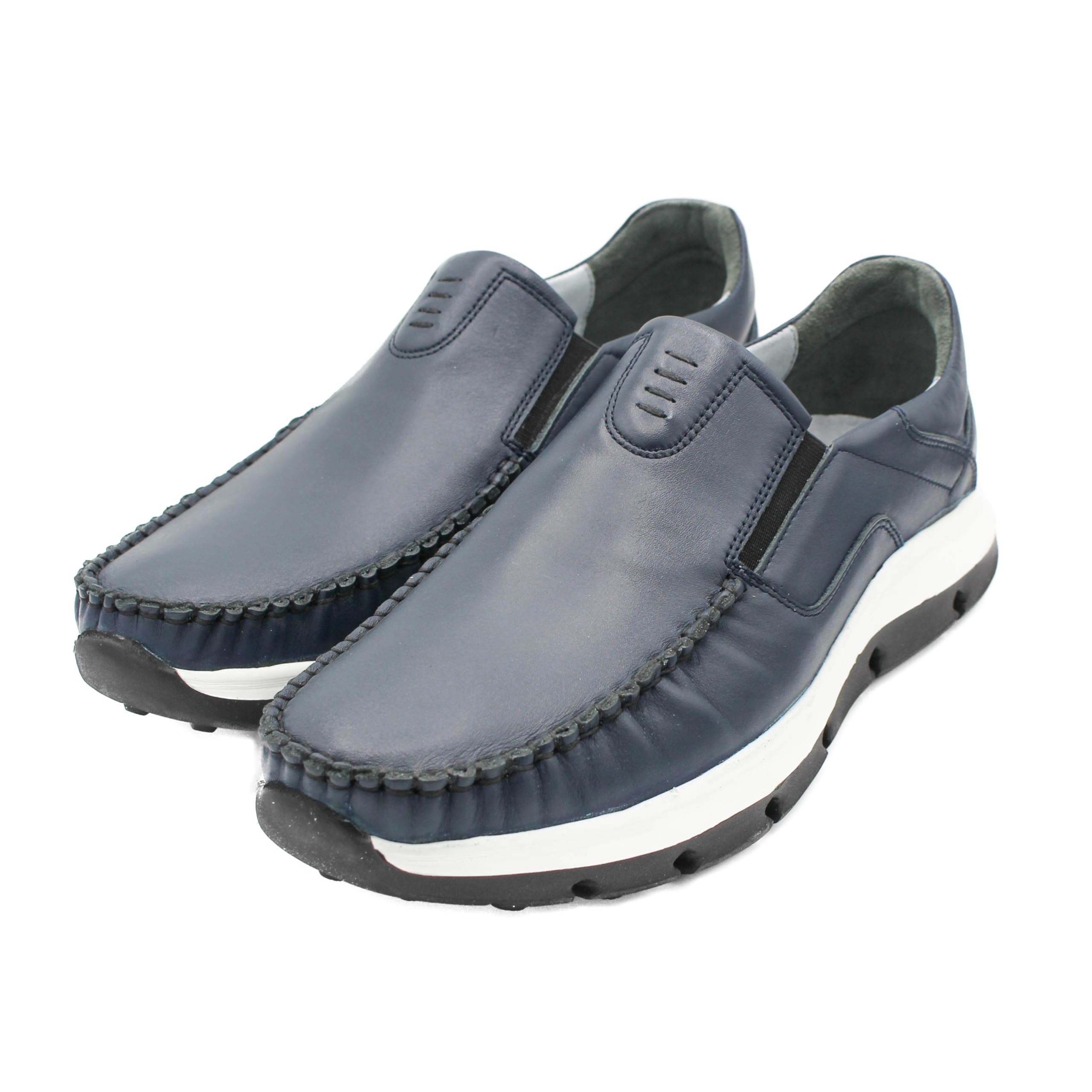 Zerimar Mocasines Hombre de Piel - Zapatos de Hombre Ligeros y Cómodos - Zapatos Hombre - Mocasines de Hombre - Zapatos Hombre Comodos adecuados para Viajar y Estar Activo.