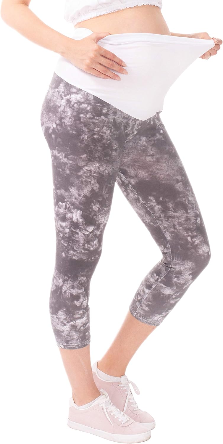 BeLady Leggins para Embarazadas Ropa Premamá Maternidad Donna ¾ Corti Per  Gravidanza Cotone Molti Patrones Tutte Le Taglie lencicol Abbigliamento  Abbigliamento premaman
