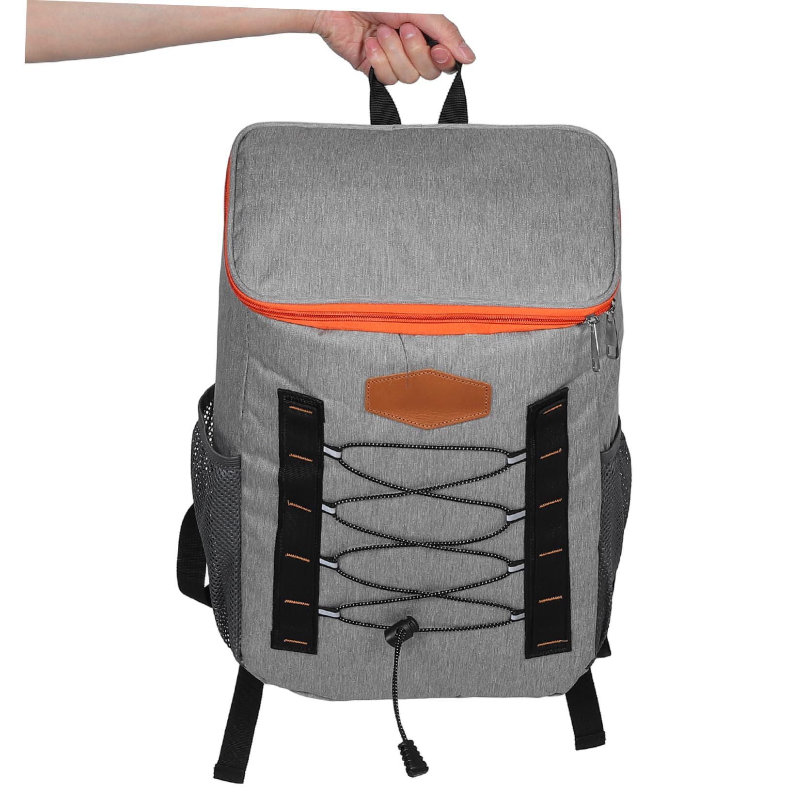 Kisangel Zaino Termico Grande Capacità Per Picnic e Campeggio Borsa Termica Per Alimenti e Bevande Design Pratico e Confortevole Per Trasporto All Aperto