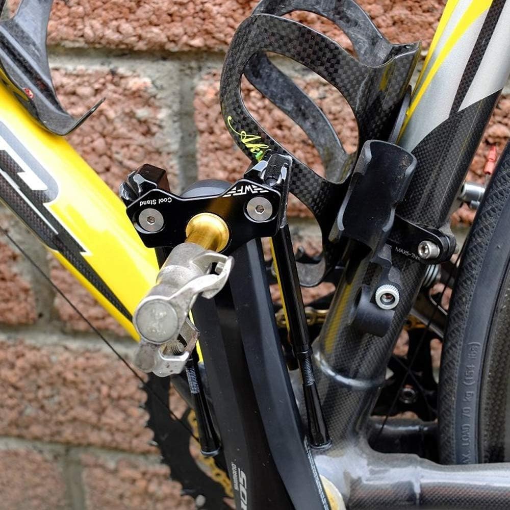 ZEOSS Gearoop Bicycle CoolStand Alloy Adjustable Side Stick 33-39 mm, Black, ST1914-Q