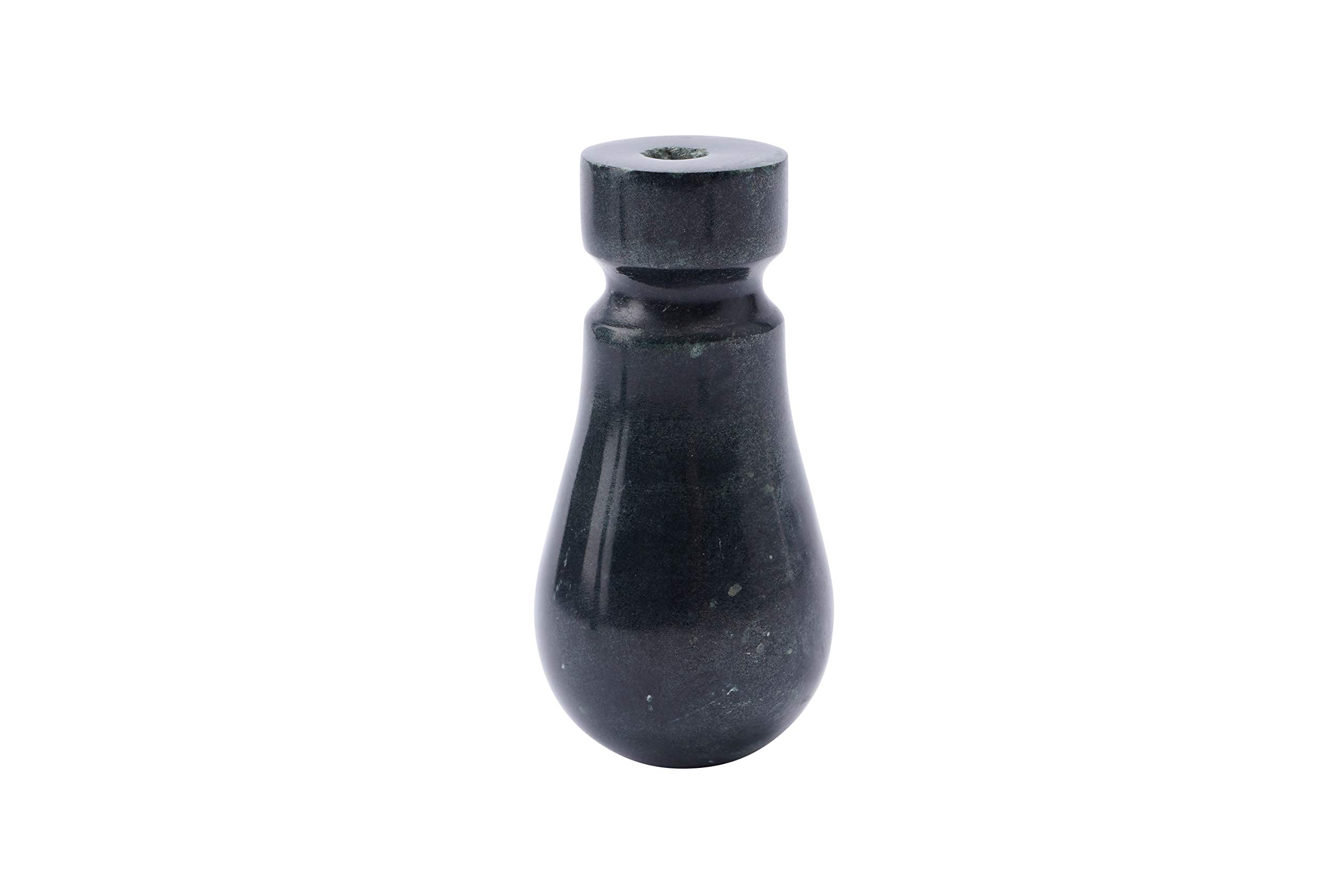 Cgb Giftware Black, Marble | Black Marble Smooth Bathroom Hanging Light Switch Pull | Gb04734