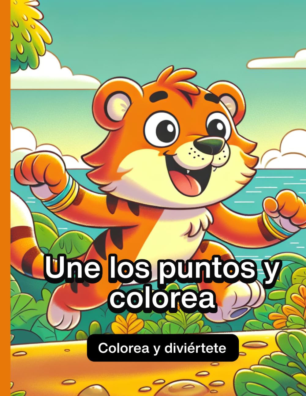 Conecta los Puntos: Animales Salvajes: Libro de actividades para niños 3–8 años con 15 retos de puntos a líneas que estimulan concentración, coordinación y motricidad fina
